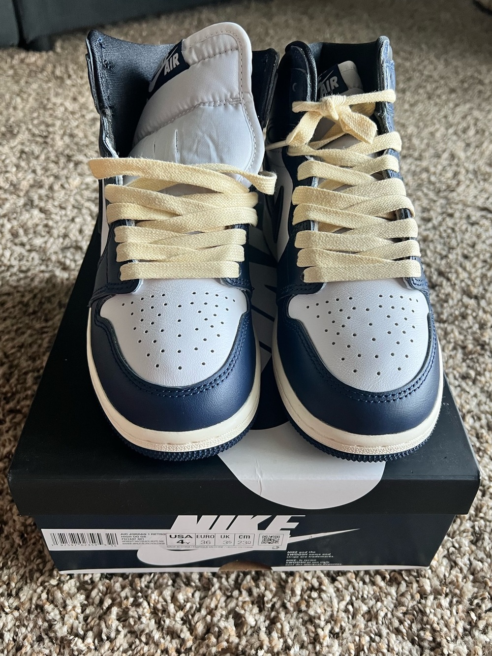 Air Jordan 1 Retro High OG GS ‘Midnight Navy’